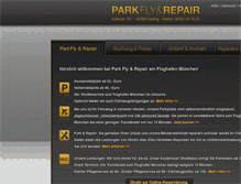 Tablet Screenshot of parkflyandrepair.de